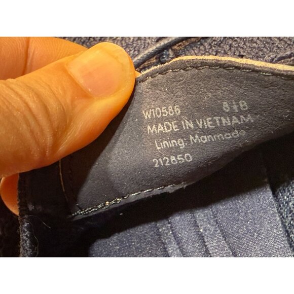 Cole Haan Womens ZERØGRAND Stitchlite Oxford Navy Blue Knit Sneakers Lightweigh - Picture 4 of 9